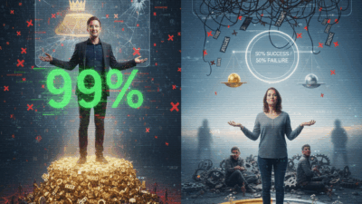 99%の成功も失敗もどっちも脳がバグっているせい！？メールマガジンの登録