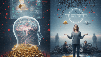 【９９％の成功も失敗もどっちも脳がバグっているせい】メールマガジンの登録