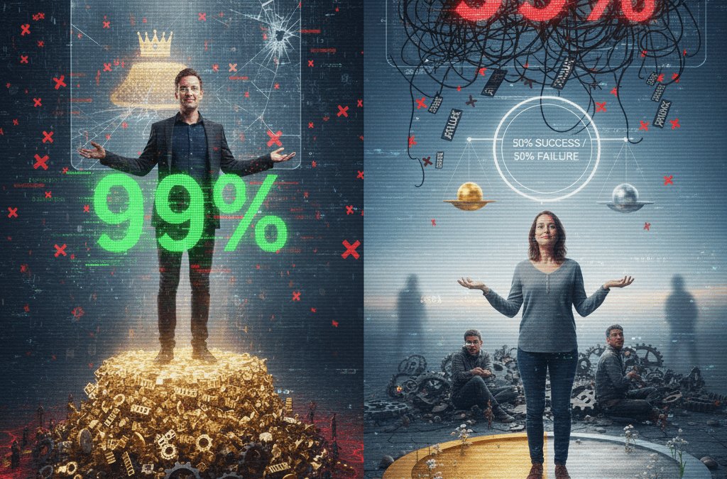 99%の成功も失敗もどっちも脳がバグっているせい！？メールマガジンの登録